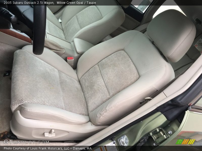 Willow Green Opal / Taupe 2005 Subaru Outback 2.5i Wagon