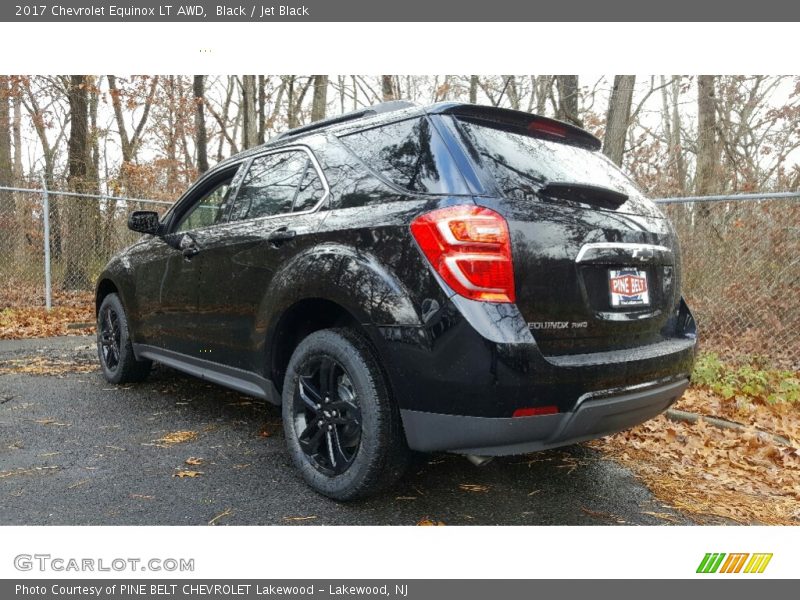 Black / Jet Black 2017 Chevrolet Equinox LT AWD