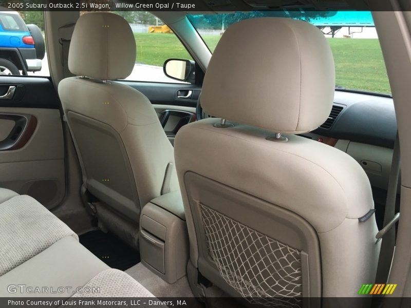 Willow Green Opal / Taupe 2005 Subaru Outback 2.5i Wagon