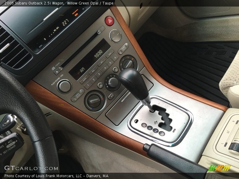 Willow Green Opal / Taupe 2005 Subaru Outback 2.5i Wagon