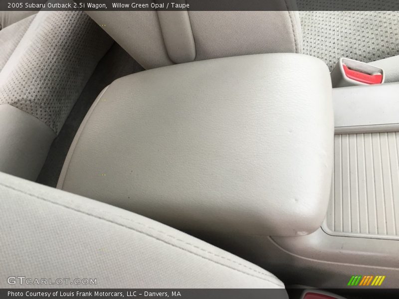 Willow Green Opal / Taupe 2005 Subaru Outback 2.5i Wagon
