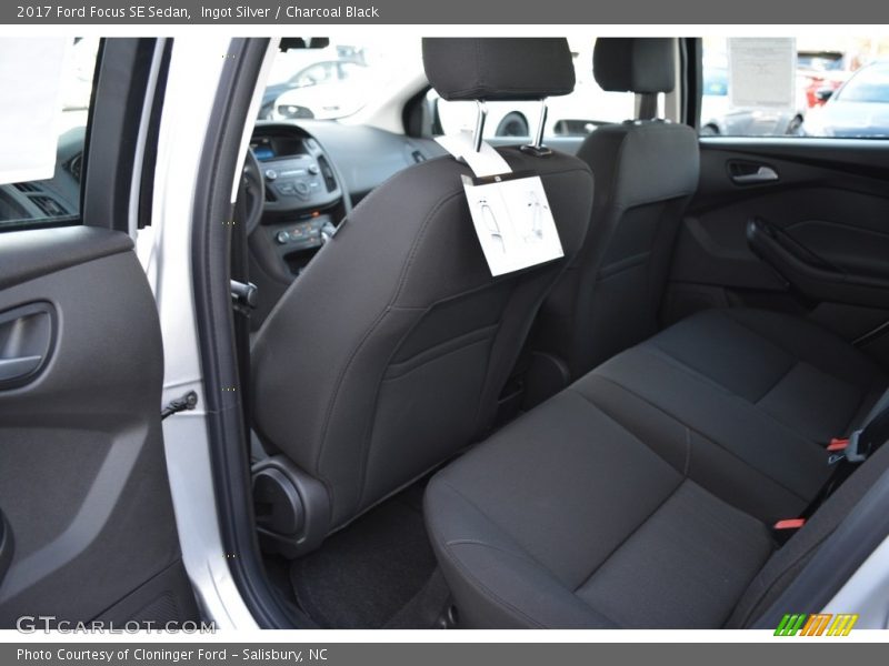 Rear Seat of 2017 Focus SE Sedan