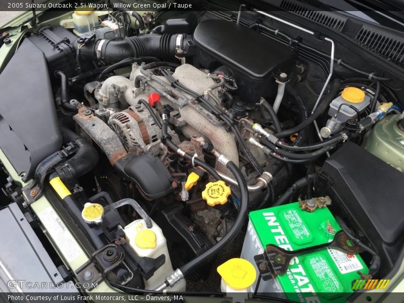 Willow Green Opal / Taupe 2005 Subaru Outback 2.5i Wagon