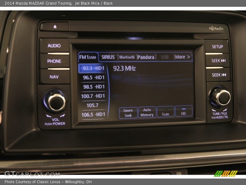 Jet Black Mica / Black 2014 Mazda MAZDA6 Grand Touring