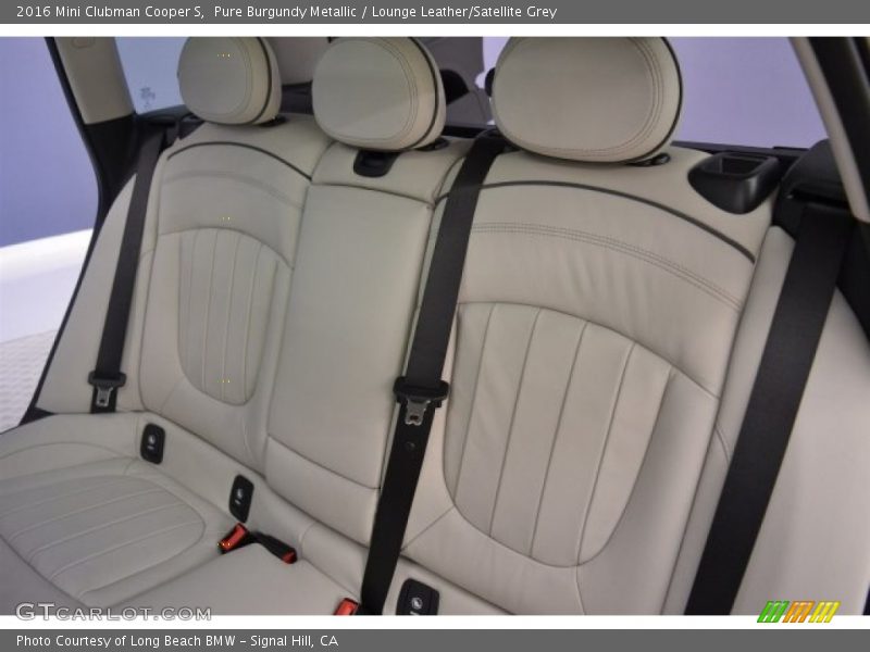 Pure Burgundy Metallic / Lounge Leather/Satellite Grey 2016 Mini Clubman Cooper S