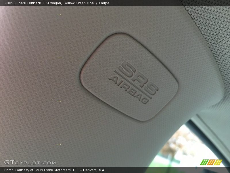 Willow Green Opal / Taupe 2005 Subaru Outback 2.5i Wagon