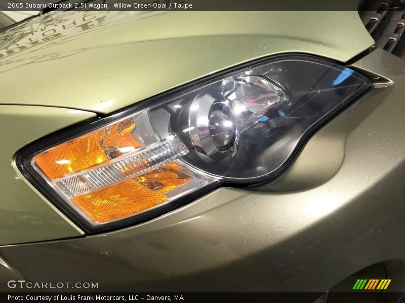 Willow Green Opal / Taupe 2005 Subaru Outback 2.5i Wagon