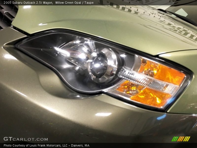 Willow Green Opal / Taupe 2005 Subaru Outback 2.5i Wagon