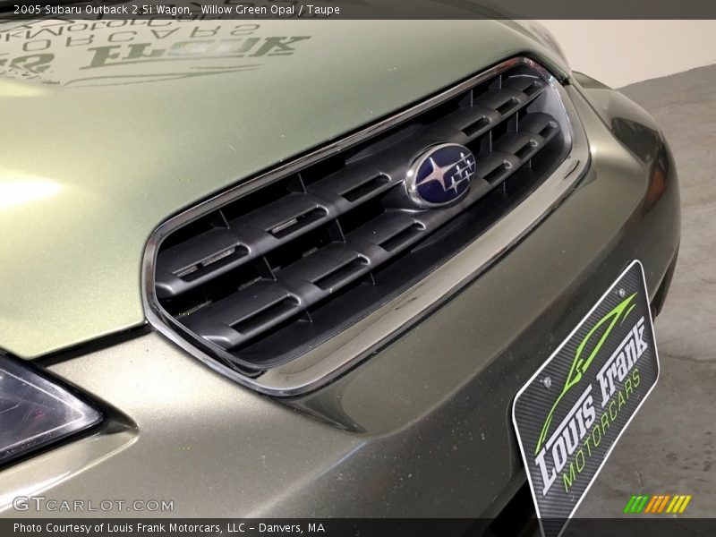 Willow Green Opal / Taupe 2005 Subaru Outback 2.5i Wagon