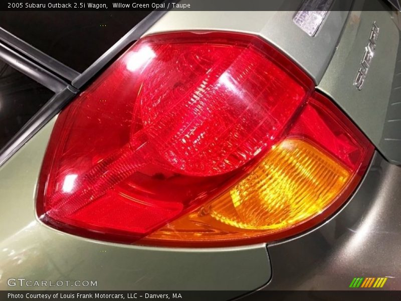 Willow Green Opal / Taupe 2005 Subaru Outback 2.5i Wagon