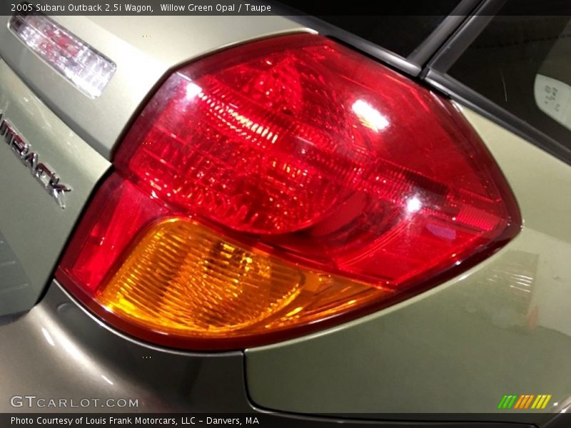 Willow Green Opal / Taupe 2005 Subaru Outback 2.5i Wagon