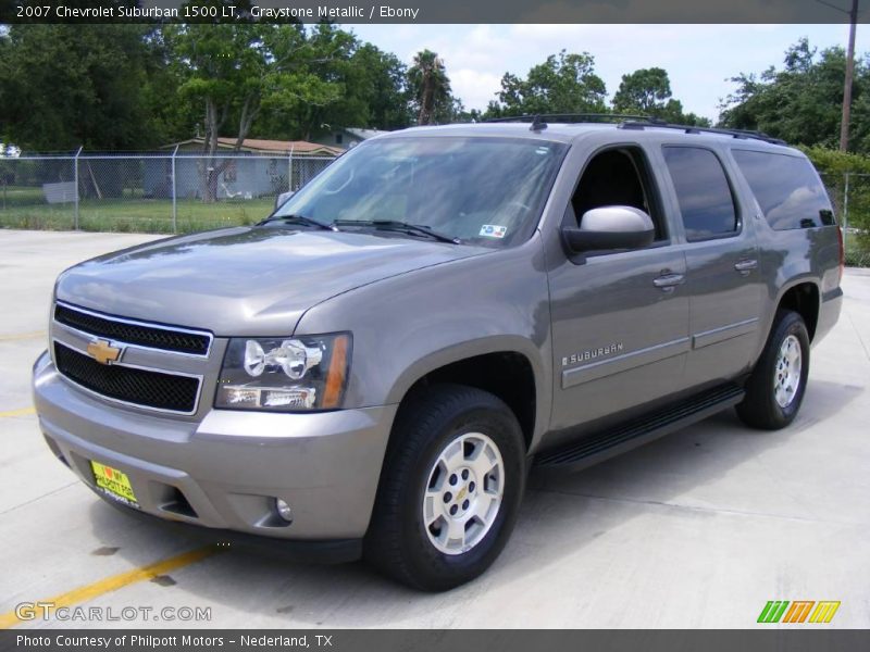 Graystone Metallic / Ebony 2007 Chevrolet Suburban 1500 LT