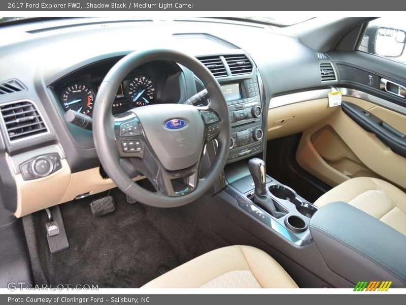 Medium Light Camel Interior - 2017 Explorer FWD 