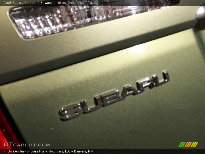 Willow Green Opal / Taupe 2005 Subaru Outback 2.5i Wagon