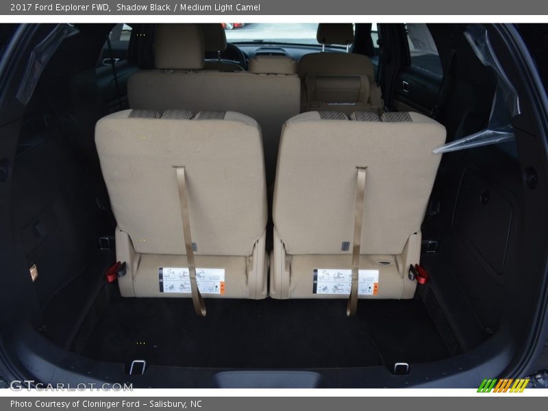 Shadow Black / Medium Light Camel 2017 Ford Explorer FWD