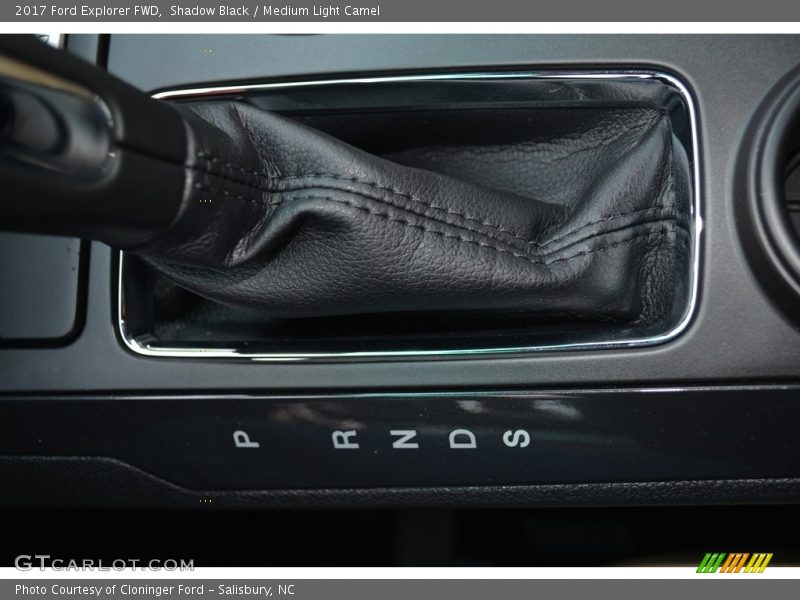 Shadow Black / Medium Light Camel 2017 Ford Explorer FWD