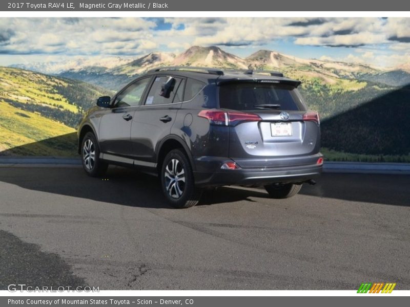Magnetic Gray Metallic / Black 2017 Toyota RAV4 LE