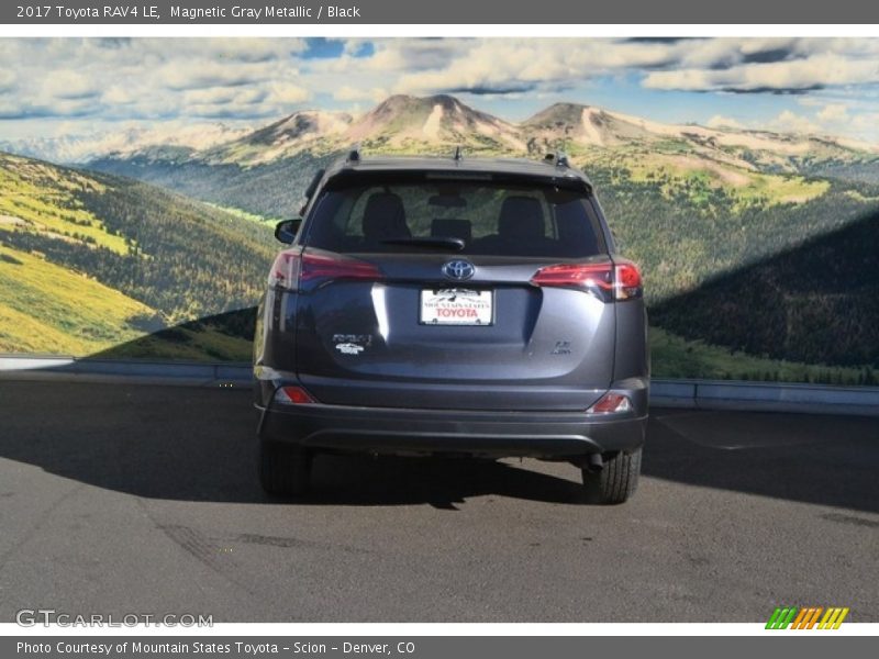 Magnetic Gray Metallic / Black 2017 Toyota RAV4 LE