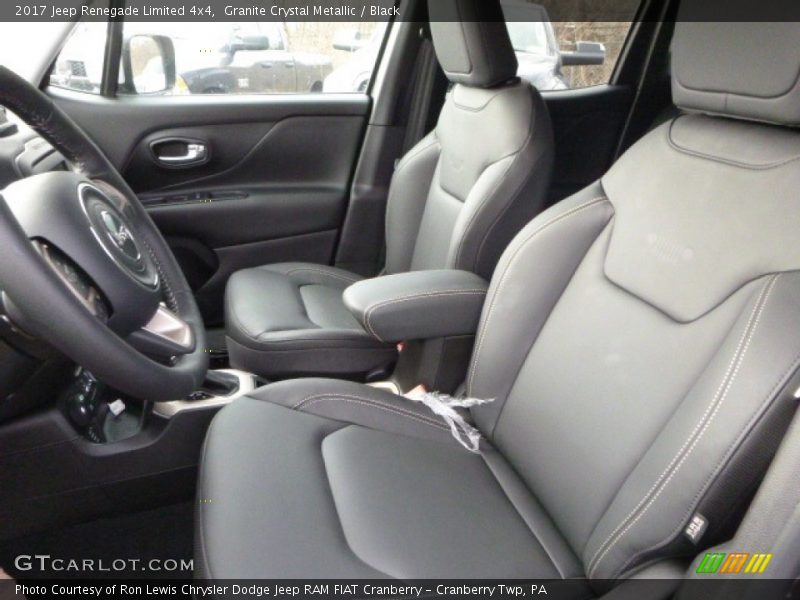 Granite Crystal Metallic / Black 2017 Jeep Renegade Limited 4x4
