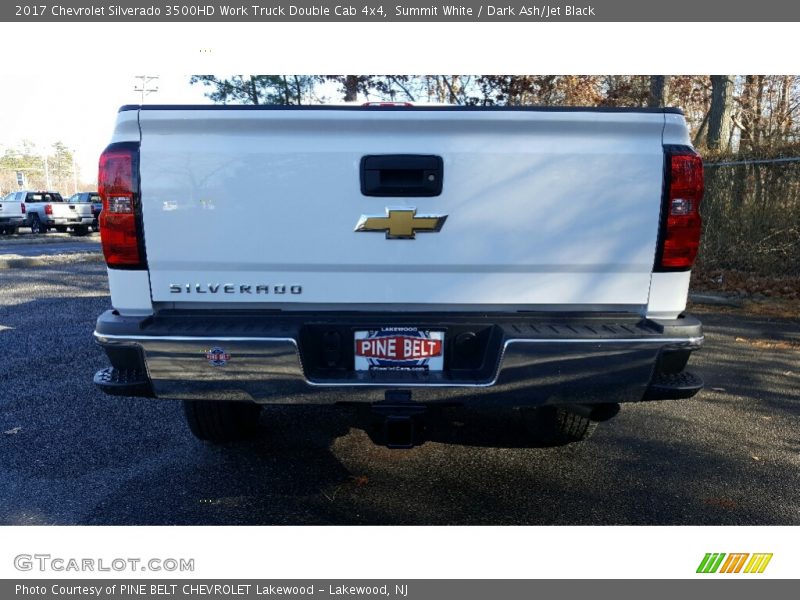 Summit White / Dark Ash/Jet Black 2017 Chevrolet Silverado 3500HD Work Truck Double Cab 4x4