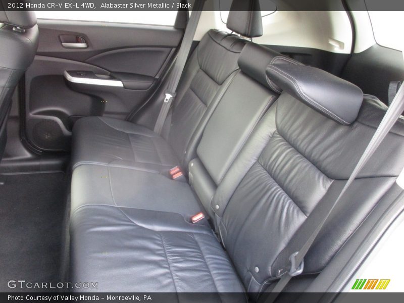 Alabaster Silver Metallic / Black 2012 Honda CR-V EX-L 4WD