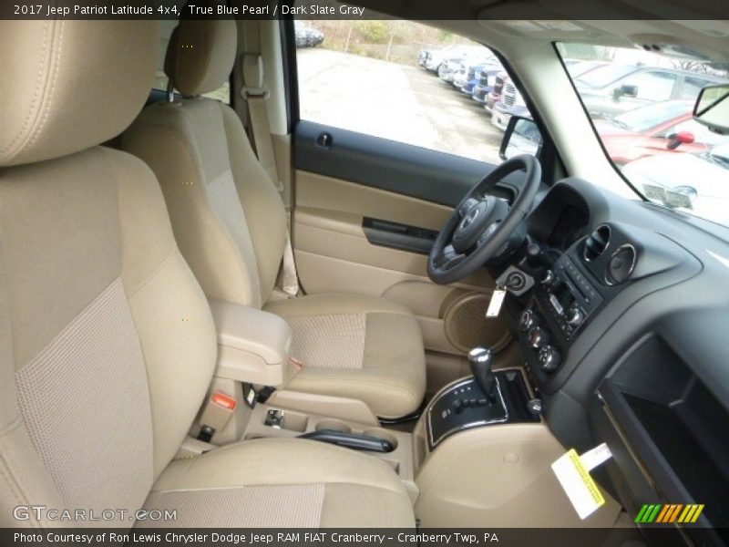 True Blue Pearl / Dark Slate Gray 2017 Jeep Patriot Latitude 4x4