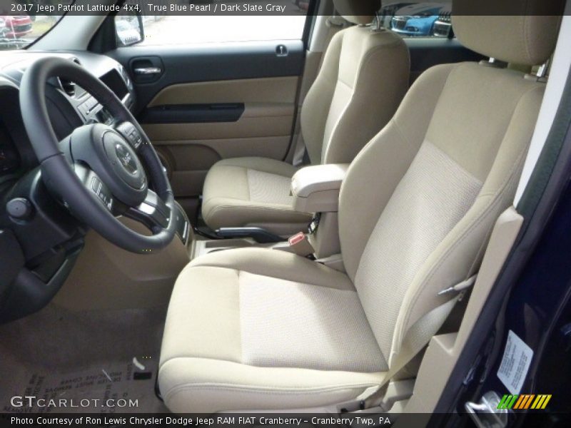 True Blue Pearl / Dark Slate Gray 2017 Jeep Patriot Latitude 4x4