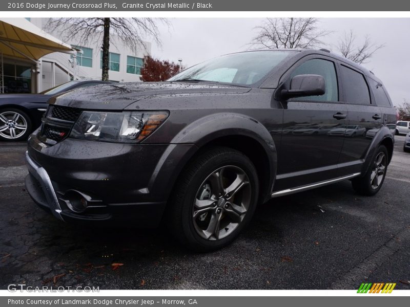Granite Crystal Metallic / Black 2016 Dodge Journey Crossroad Plus