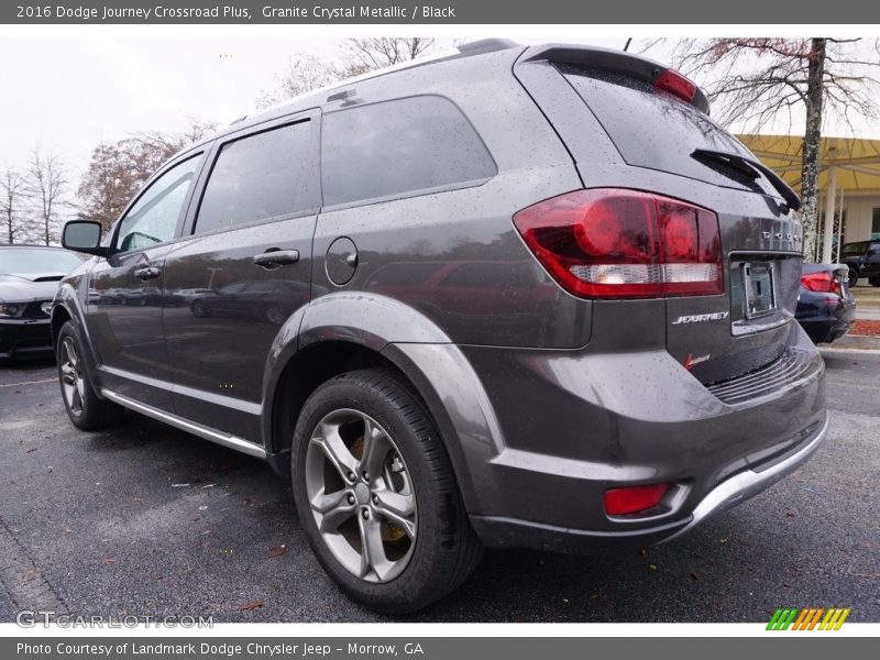 Granite Crystal Metallic / Black 2016 Dodge Journey Crossroad Plus