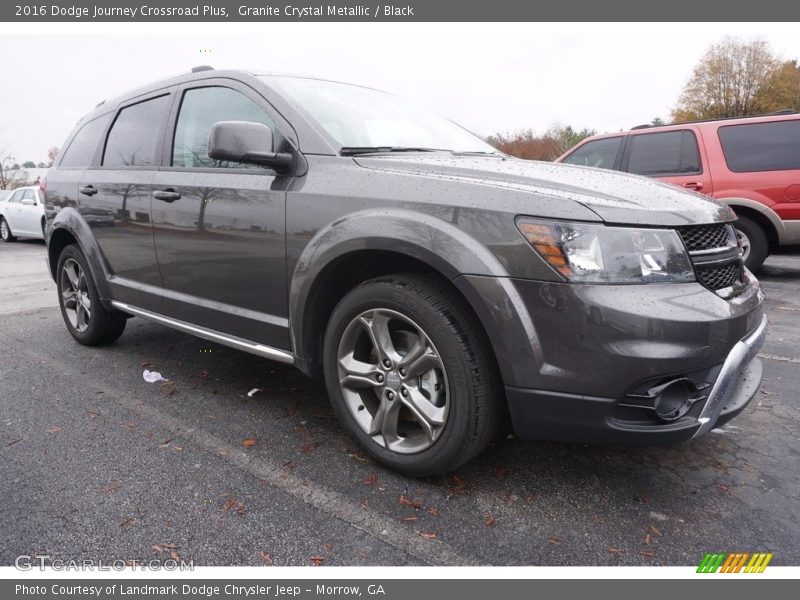 Granite Crystal Metallic / Black 2016 Dodge Journey Crossroad Plus