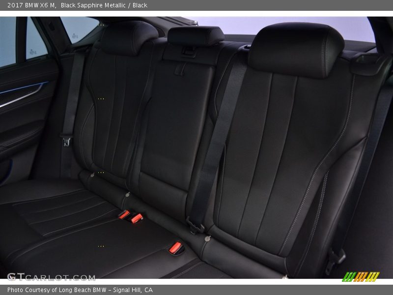 Rear Seat of 2017 X6 M 