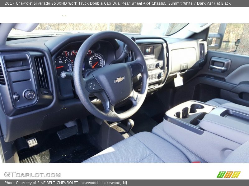Summit White / Dark Ash/Jet Black 2017 Chevrolet Silverado 3500HD Work Truck Double Cab Dual Rear Wheel 4x4 Chassis