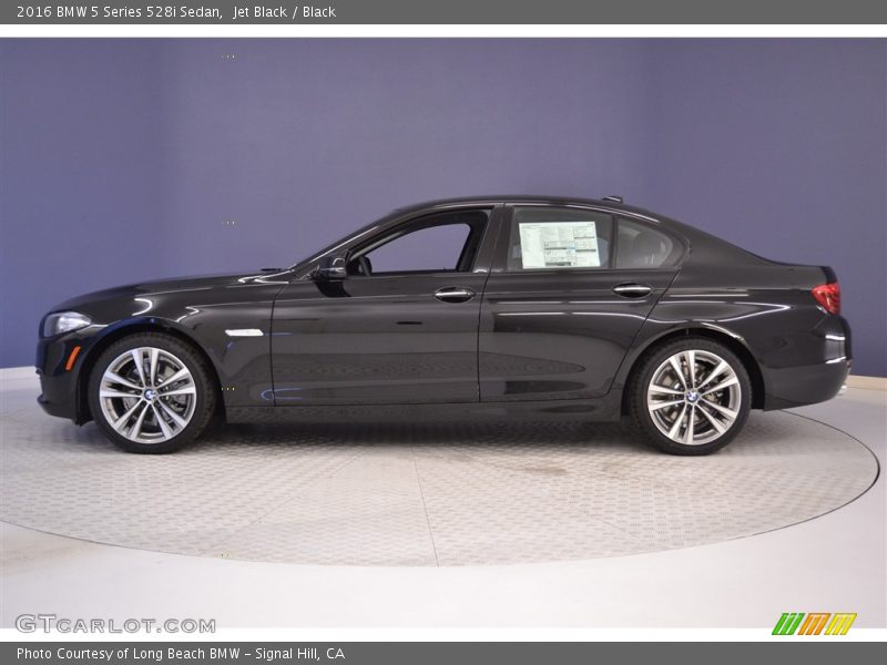 Jet Black / Black 2016 BMW 5 Series 528i Sedan