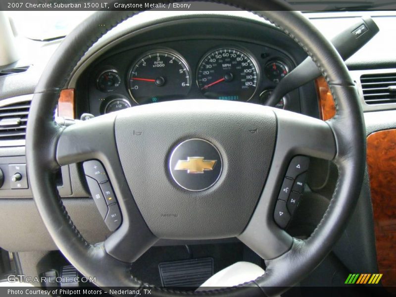 Graystone Metallic / Ebony 2007 Chevrolet Suburban 1500 LT