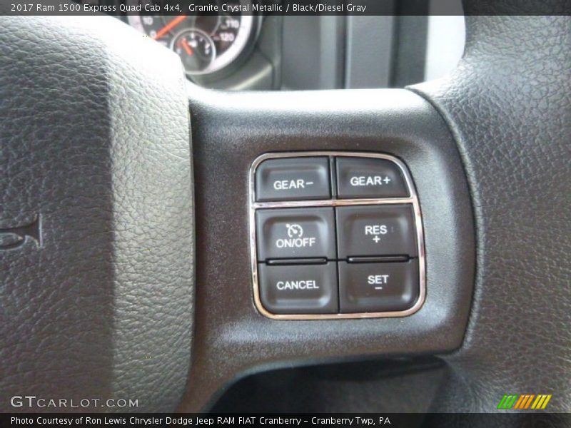 Controls of 2017 1500 Express Quad Cab 4x4