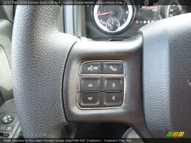 Controls of 2017 1500 Express Quad Cab 4x4