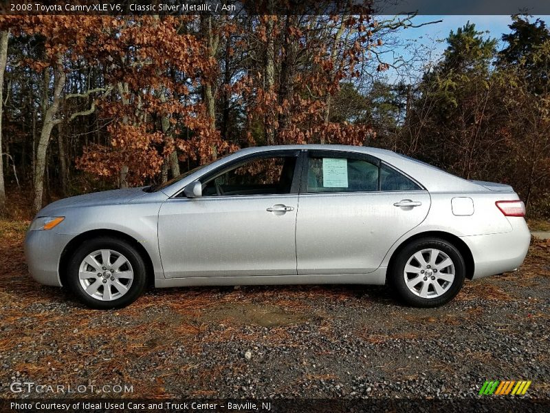 Classic Silver Metallic / Ash 2008 Toyota Camry XLE V6