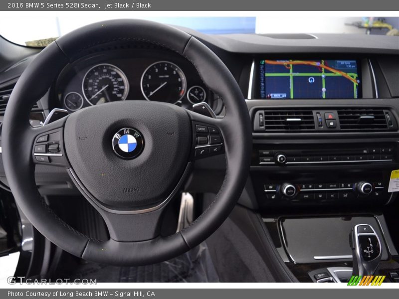 Jet Black / Black 2016 BMW 5 Series 528i Sedan