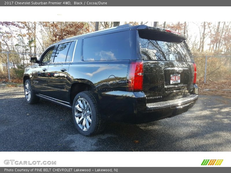 Black / Cocoa/Dune 2017 Chevrolet Suburban Premier 4WD