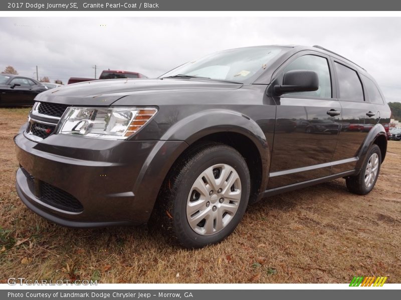 Granite Pearl-Coat / Black 2017 Dodge Journey SE