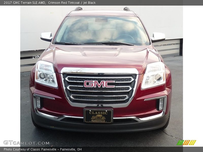 Crimson Red Tintcoat / Jet Black 2017 GMC Terrain SLE AWD
