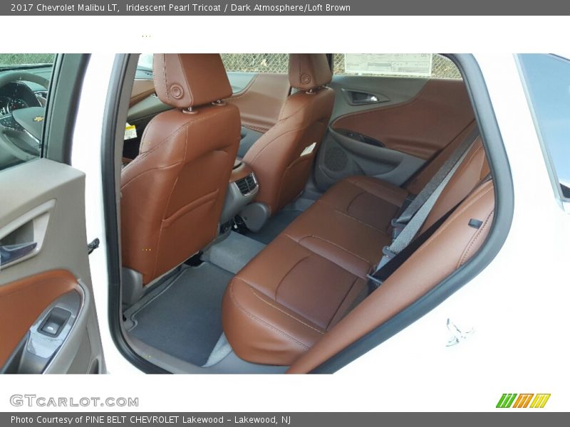 Rear Seat of 2017 Malibu LT