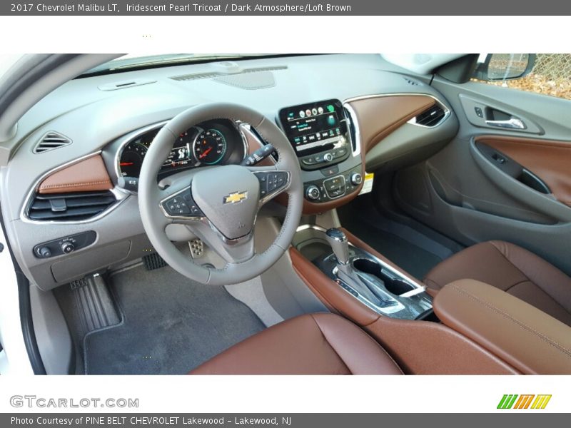  2017 Malibu LT Dark Atmosphere/Loft Brown Interior