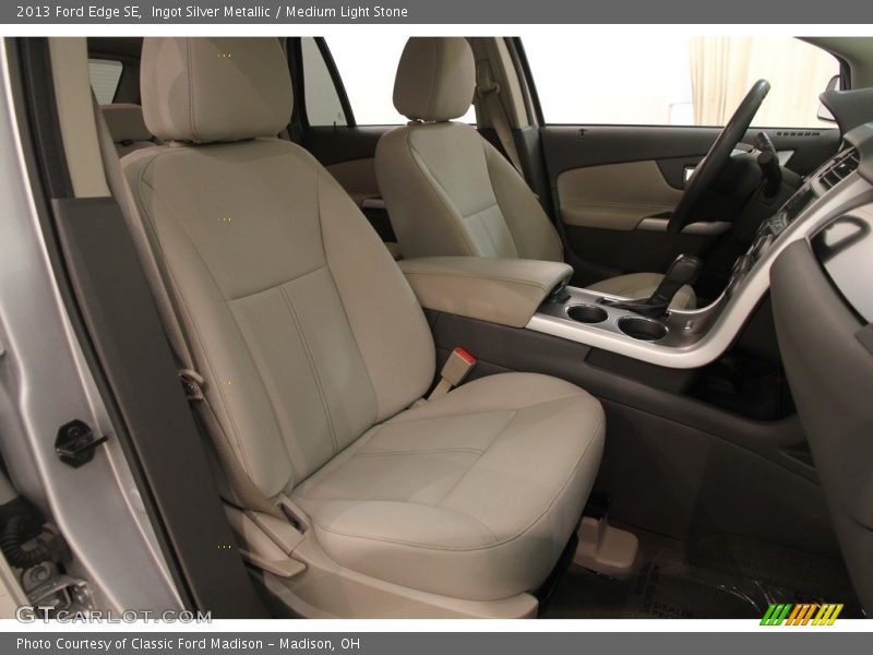 Ingot Silver Metallic / Medium Light Stone 2013 Ford Edge SE