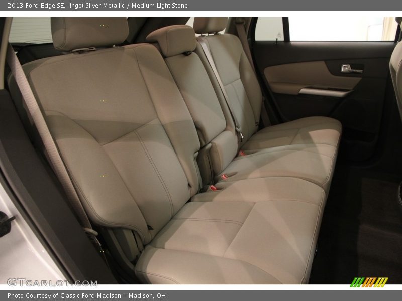 Ingot Silver Metallic / Medium Light Stone 2013 Ford Edge SE