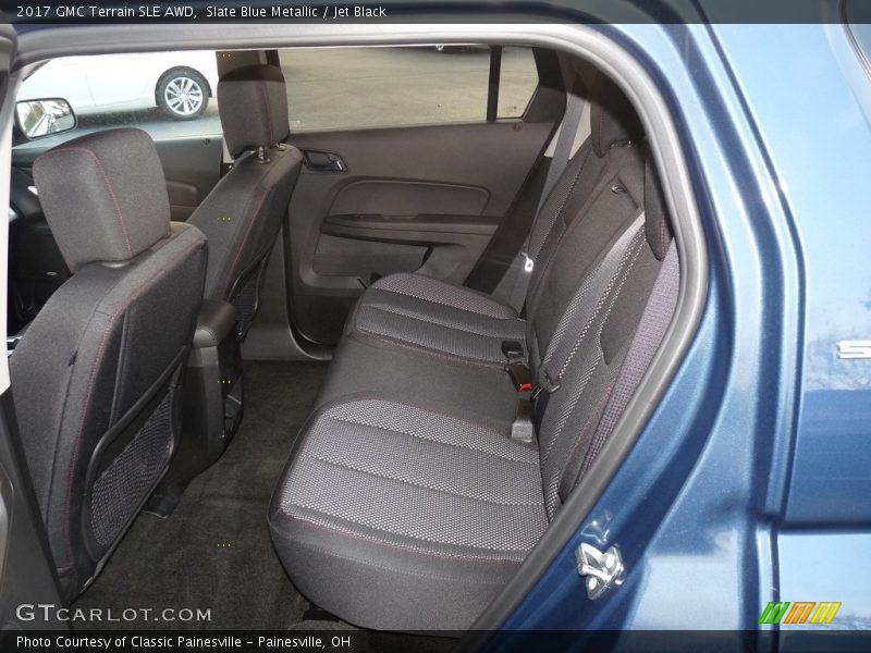 Slate Blue Metallic / Jet Black 2017 GMC Terrain SLE AWD