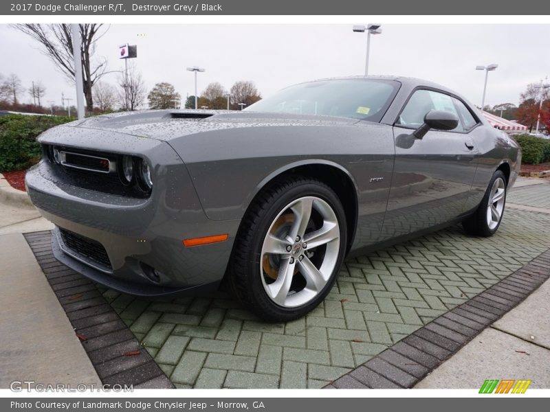 Destroyer Grey / Black 2017 Dodge Challenger R/T