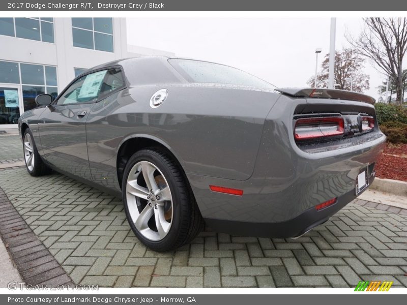 Destroyer Grey / Black 2017 Dodge Challenger R/T
