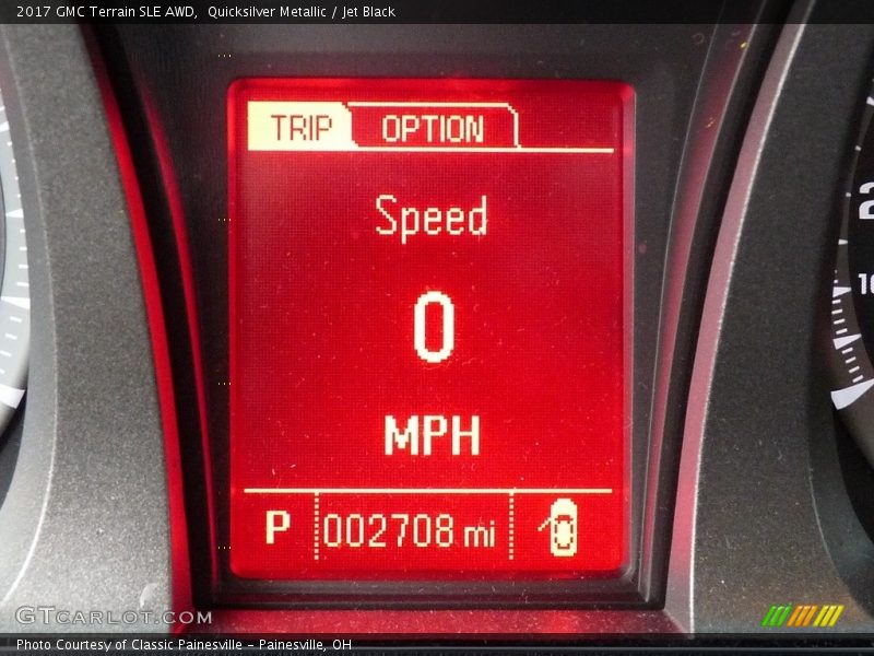 Quicksilver Metallic / Jet Black 2017 GMC Terrain SLE AWD