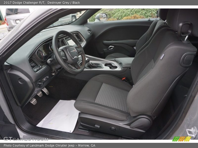 2017 Challenger R/T Black Interior